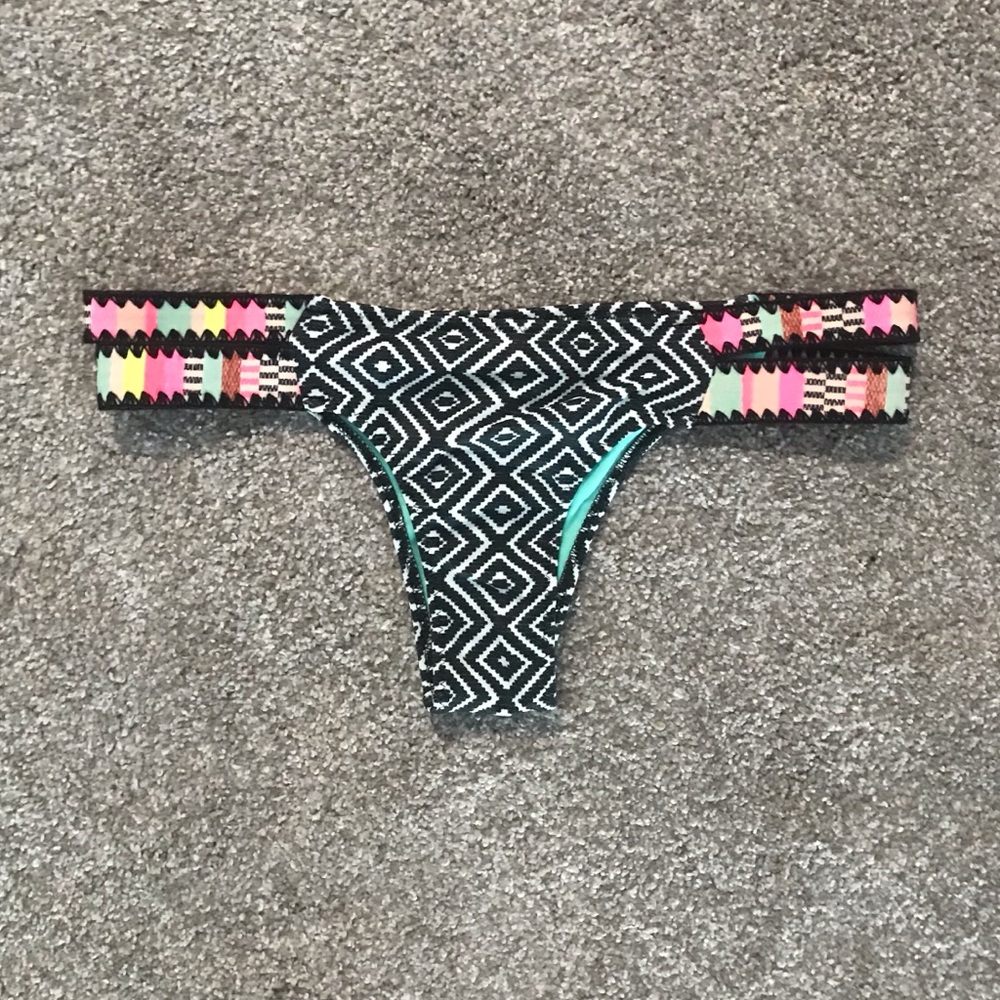 Shade & Shore Geometric Bikini Bottom - XS